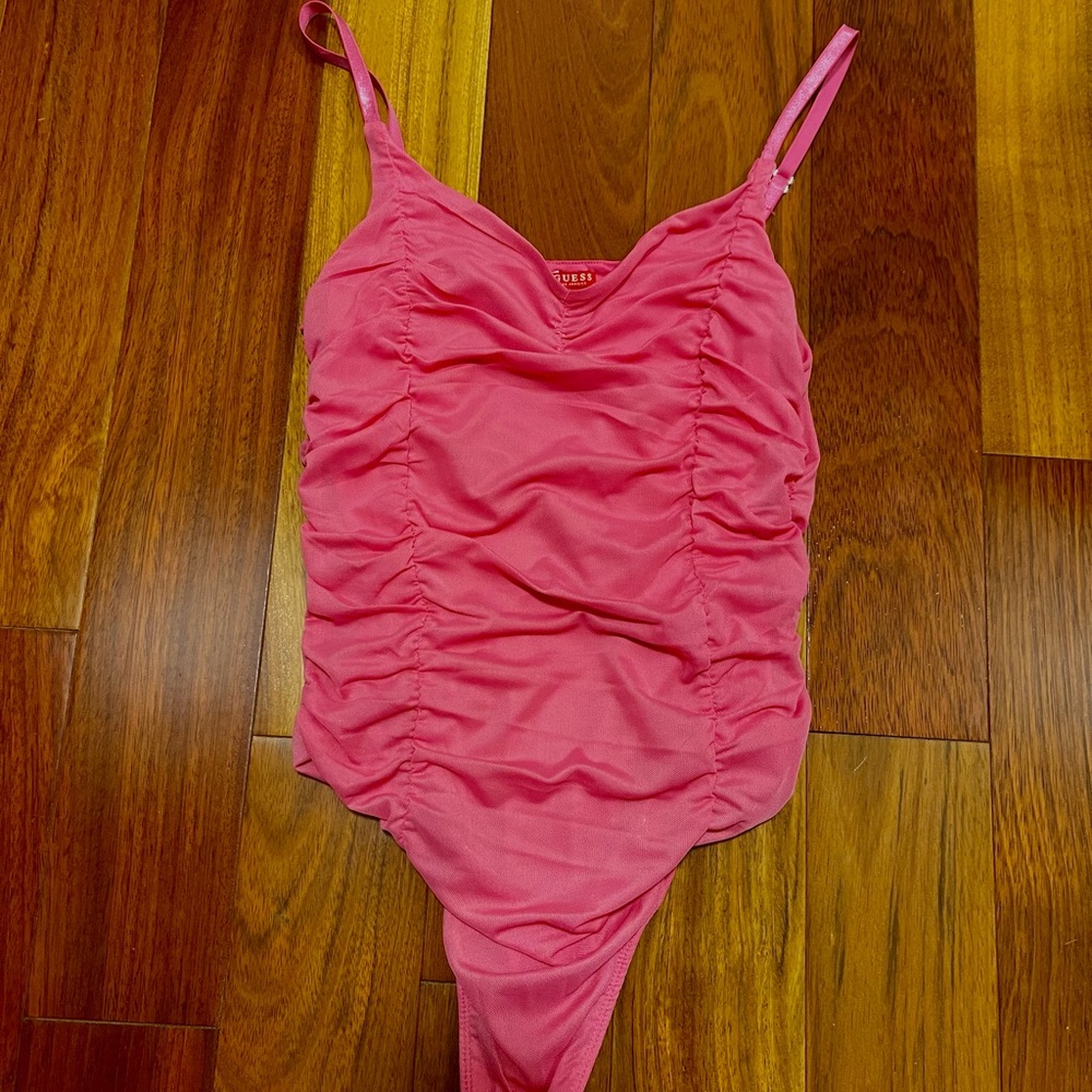 Pink Guess bodysuit